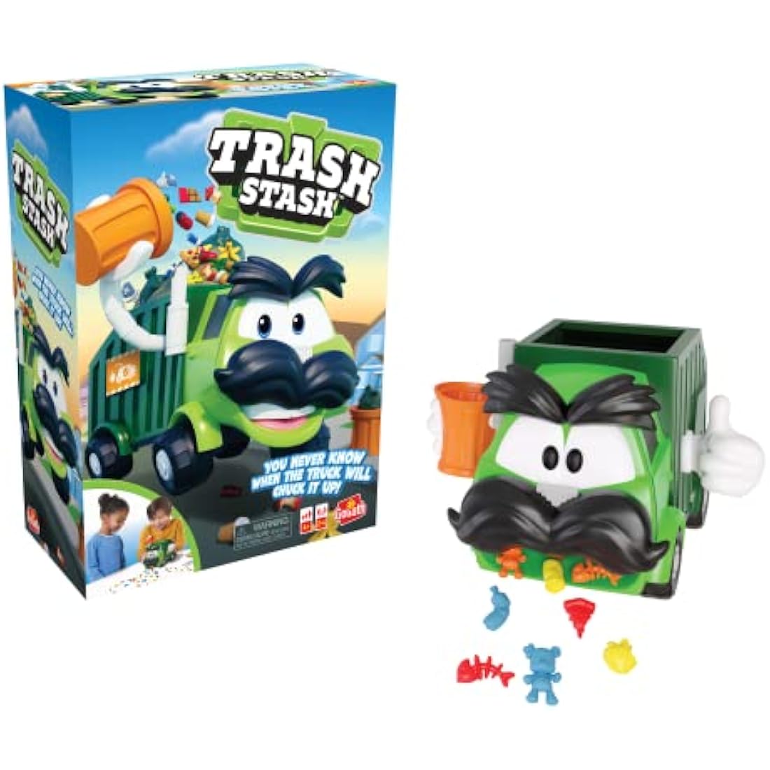 Trash Stash Kids Action Board Game by Jolof Store – Ages 4 and Up