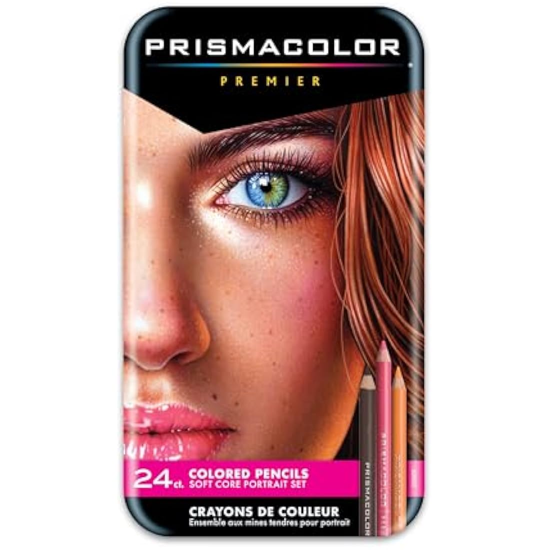 Prismacolor Premier Portrait Colored Pencils - 24 Count Set by Sanford
