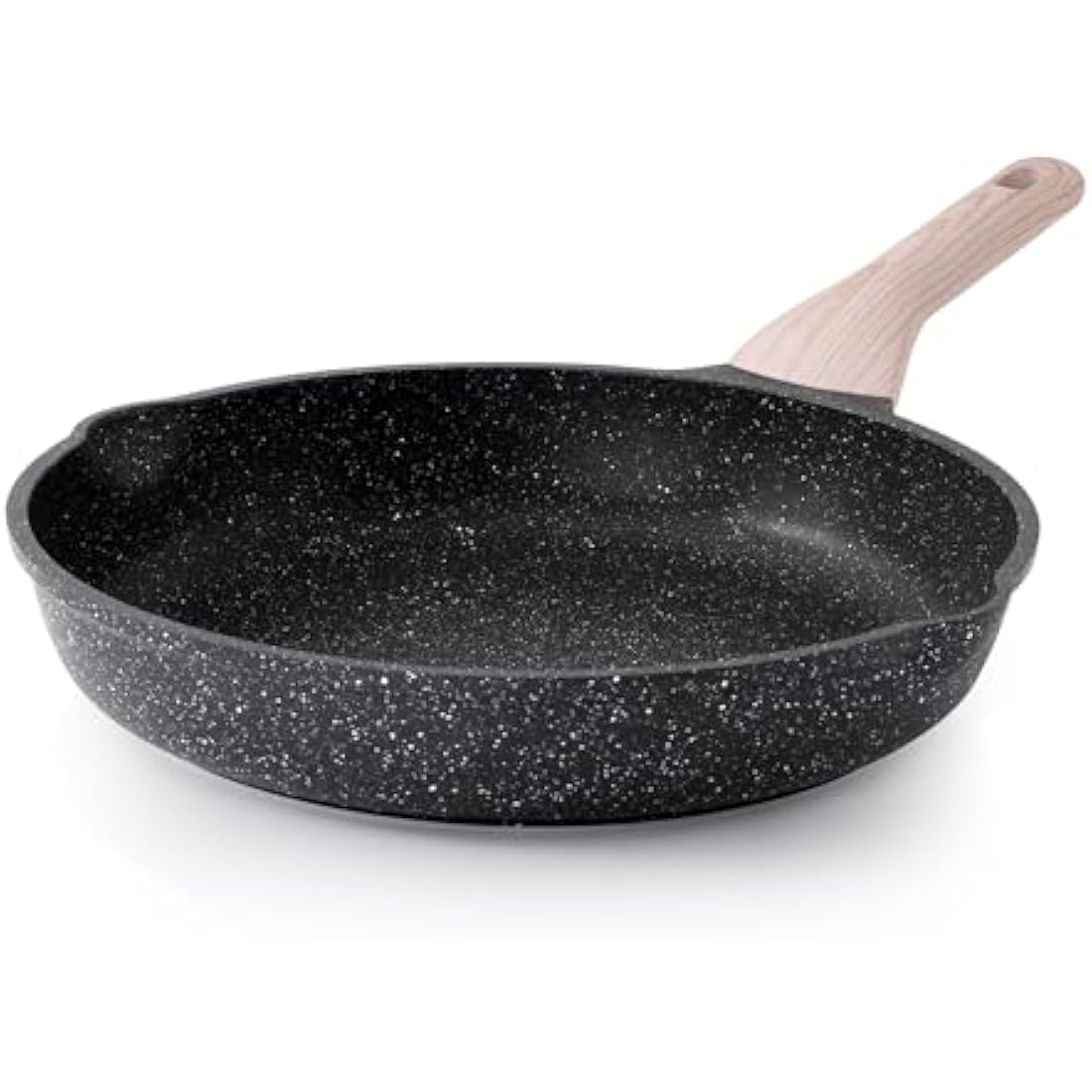 Kordisen 32cm Granite Nonstick Frying Pan | Induction Skillet with Spouts