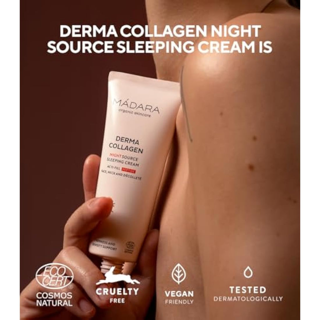 MADARA Derma Collagen Night Source Sleeping Cream - Firming & Hydrating