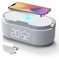 COLSUR 6-in-1 Bluetooth Speaker | 15W Wireless Charger & Alarm Clock