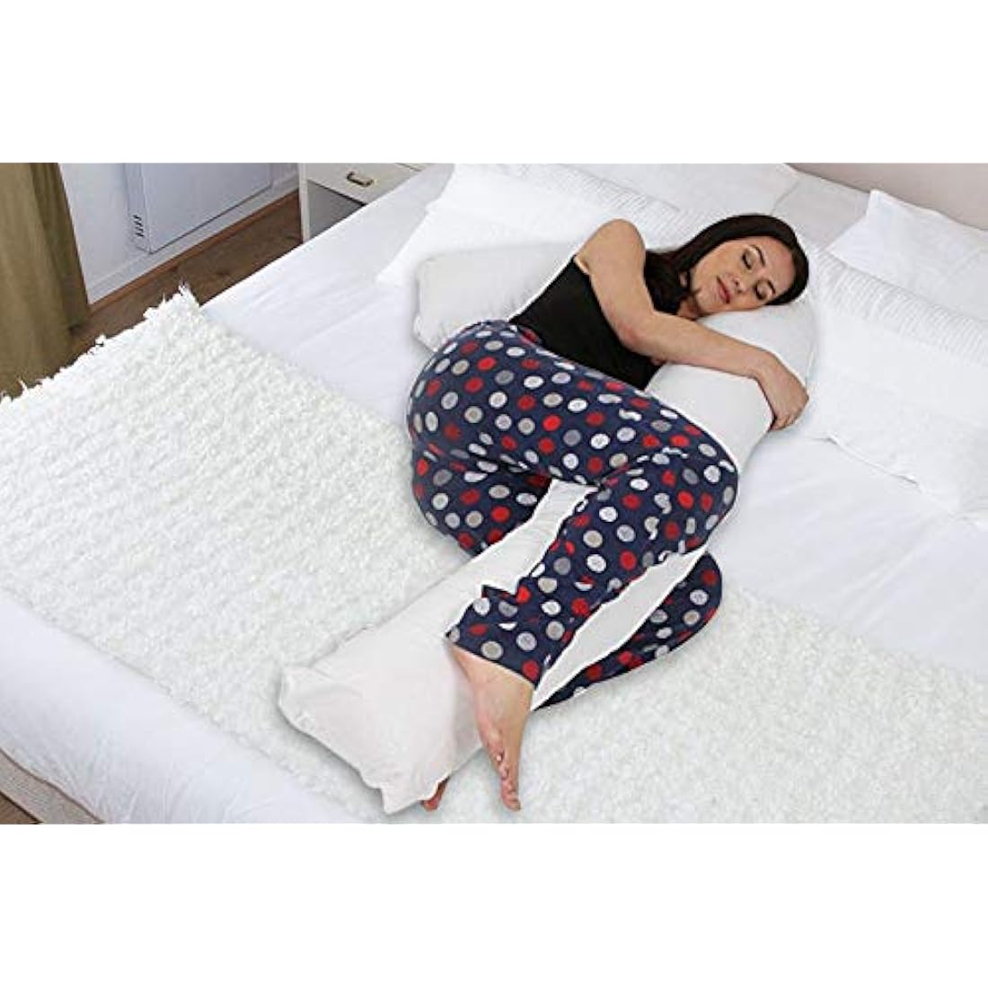 L-Shape Pregnancy Pillow - Orthopaedic Maternity Support