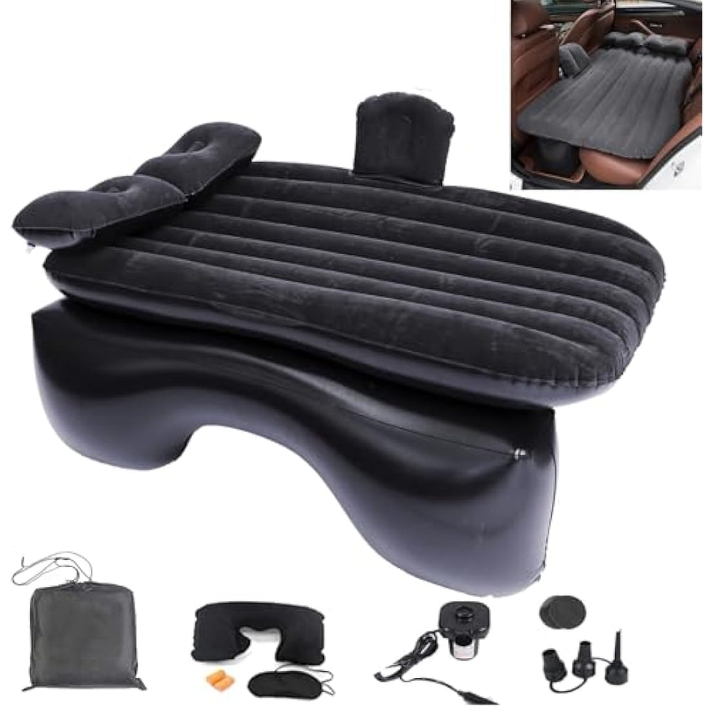Onirii Inflatable Car Air Mattress – Thickened SUV Camping Bed with Pump