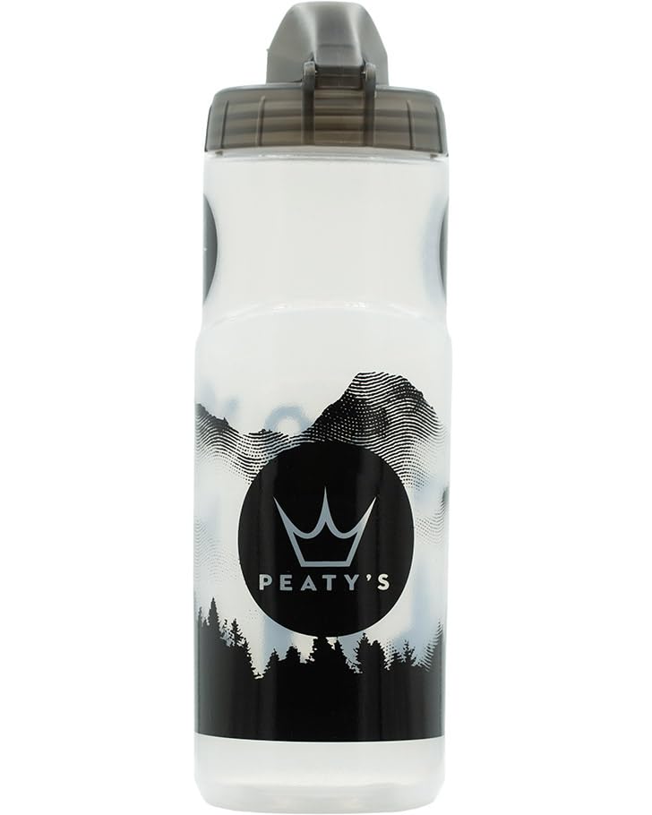 Peaty's x Fidlock Magnetic 600ml Bike Water Bottle & Mount – Clear