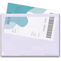 Triplast A6 Plain Document Enclosed Wallets - 500 Pack Clear Envelopes