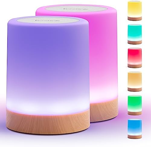 LuvLink Friendship Lamp v2 - Long Distance WiFi Touch Light (Set of 4)
