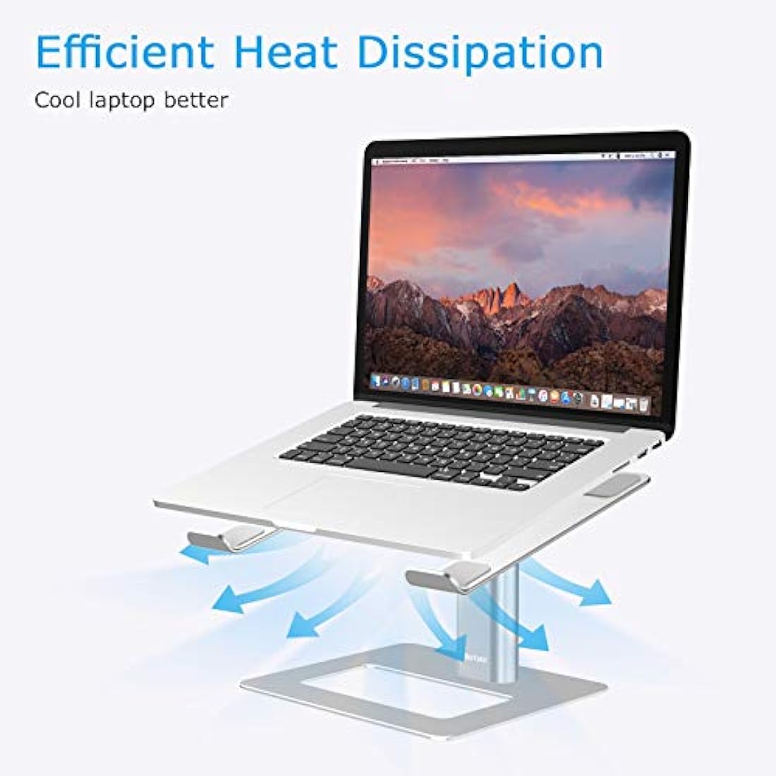 BoYata Laptop Stand – Height Adjustable Ergonomic Cooling Riser