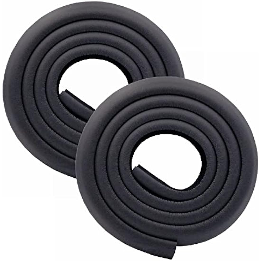 M2cbridge Extra Thick Foam Edge Guard | Baby Safety Bumper - Black 13ft