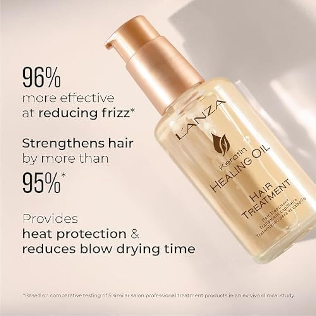 L'ANZA Keratin Healing Oil - Smoothing Hair Treatment Serum - 100 ml