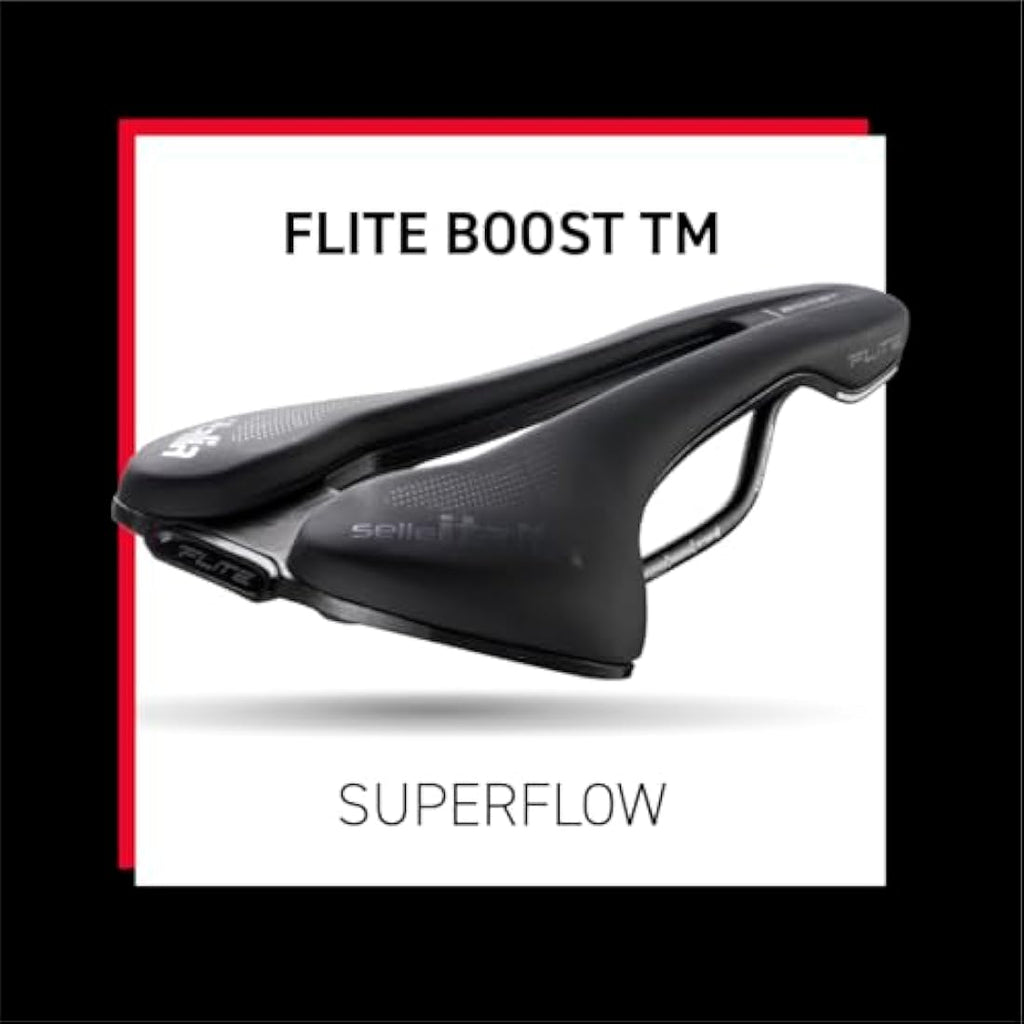 Selle Italia SLR TM Fahrradsattel – Unisex Rennrad Sattel in Schwarz