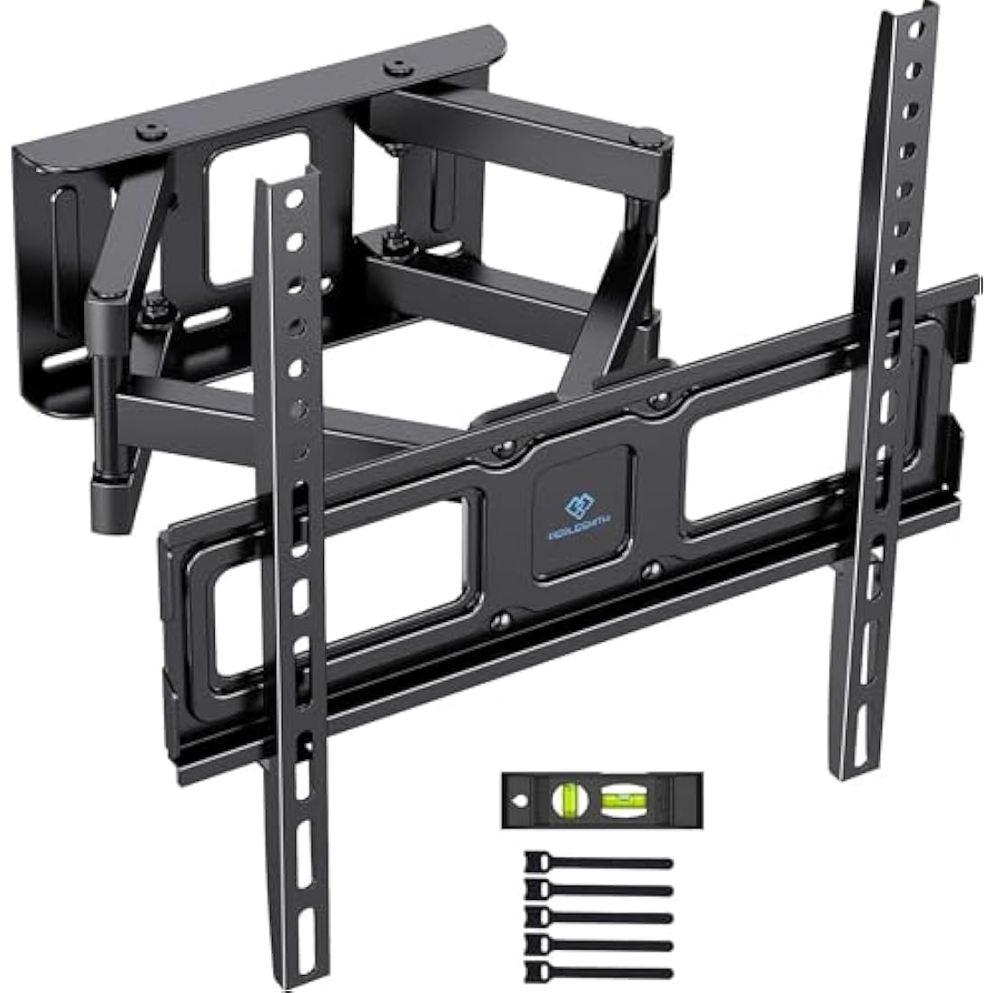 PERLESMITH Full Motion TV Wall Mount | Swivel Tilt for 26-70 Inch TVs