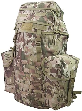 Kombat Cadet MK2 Molle Tactical Rucksack – 50L BTP Camo Bergen