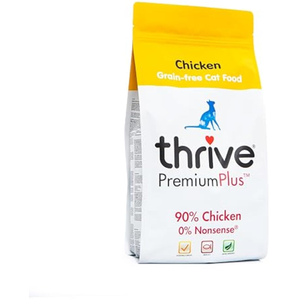 Thrive PremiumPlus Chicken Dry Cat Food – Grain-Free & High Protein 1.5kg