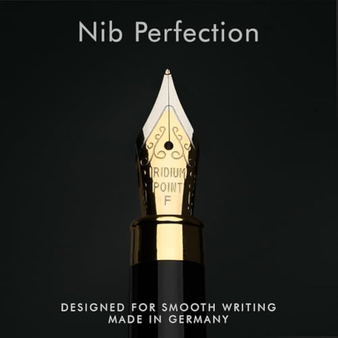 Wordsworth & Black Rosewood Fountain Pen Set – Fine Nib Luxury Gift