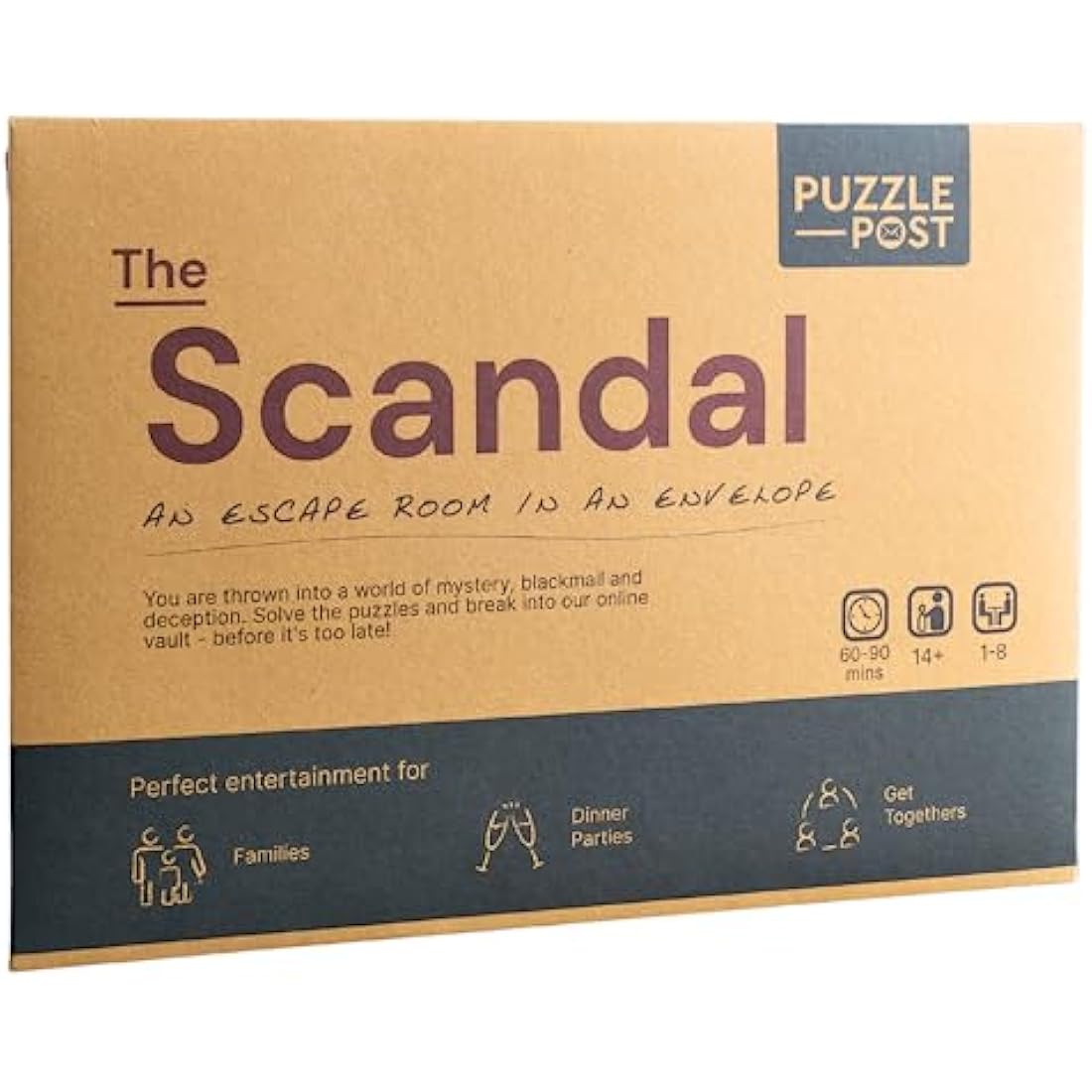 Escape Room In An Envelope | Interactive Puzzle Mystery Game
