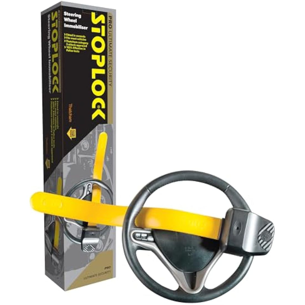 Stoplock Pro Car Steering Wheel Lock – Anti-Theft Security Device