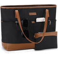 Kasgo 15.6 inch Laptop Bag for Women | Water Resistant Work Tote Bag