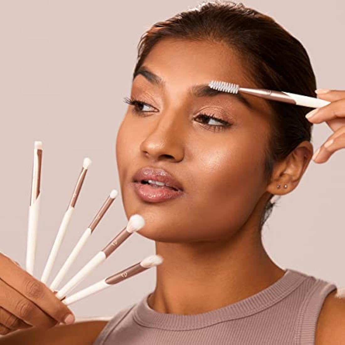 EcoTools Luxe Exquisite Eye Makeup Brush Kit | 6-Piece Precision Set