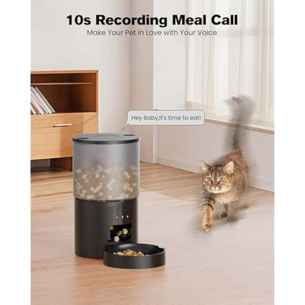 Jolof Store Automatic Cat Feeder – 4L WiFi Smart Food Dispenser with App