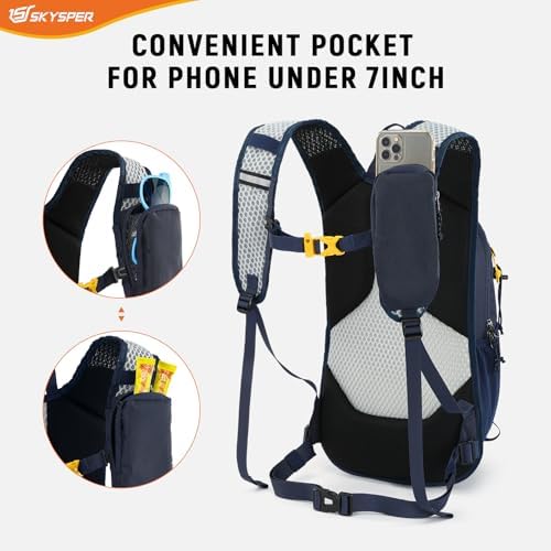 SKYSPER 15L Hiking Backpack – Lightweight Breathable Travel Daypack