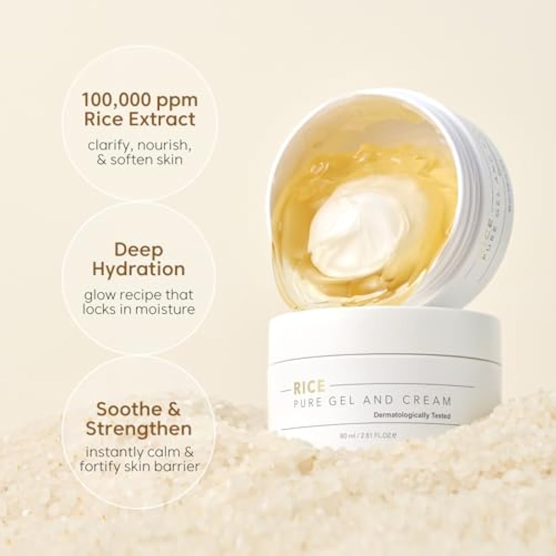 Thank You Farmer Rice Pure Gel and Cream - Hydrating Korean Skincare