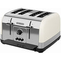 Morphy Richards Venture 4 Slice Toaster – Cream with Defrost & High Lift
