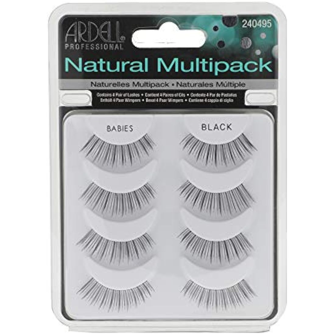 Ardell Babies False Eyelashes Multipack | 100% Human Hair - 6 Pairs