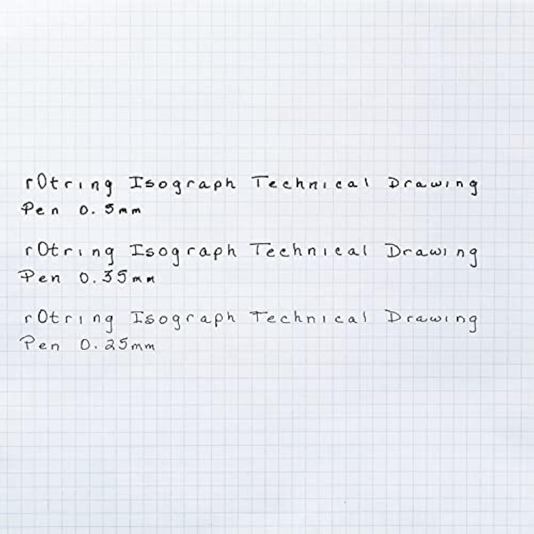 rOtring Isograph College Set | 3 Technical Pens & Mechanical Pencil
