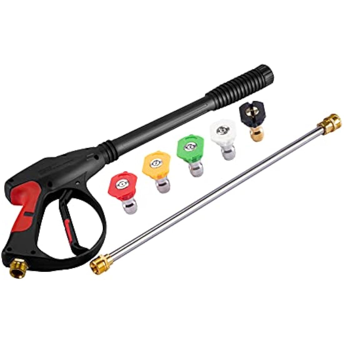 Stone Banks 4000 PSI High Pressure Washer Gun with 5 Nozzles & Lance