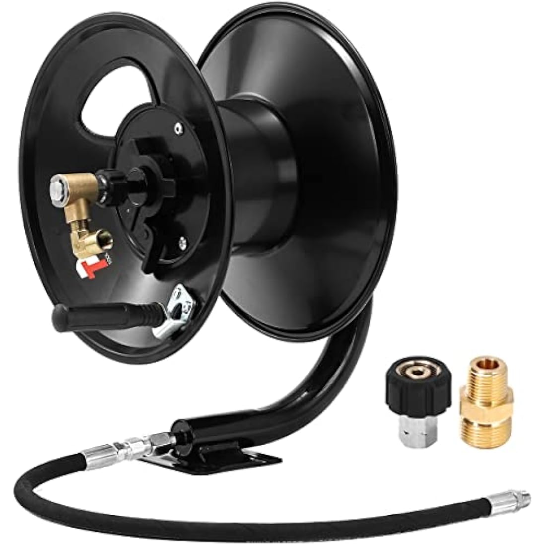 Tool Daily Heavy Duty Steel Pressure Washer Hose Reel | 100ft 4000 PSI