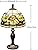 MIAOKE Tiffany Stained Glass Table Lamp – Handmade Art Nouveau Desk Light