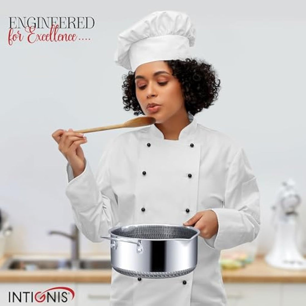Jolof Store 4L Non-Stick Saucepot with Lid – 24cm Induction Cooking Pot