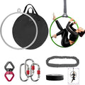 Jolof Store Aerial Lyra Hoop Set | Stainless Steel Single Point Ring Kit