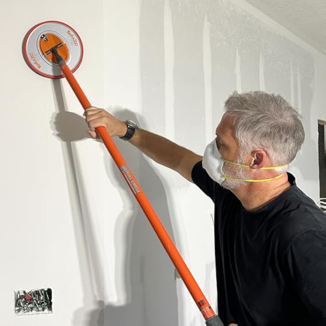 Full Circle Radius 360 Round Drywall Pole Sander – 9-Inch Sanding Tool