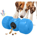 Interactive Dog Puzzle Toy – Slow Feeder Treat Dispenser, Blue