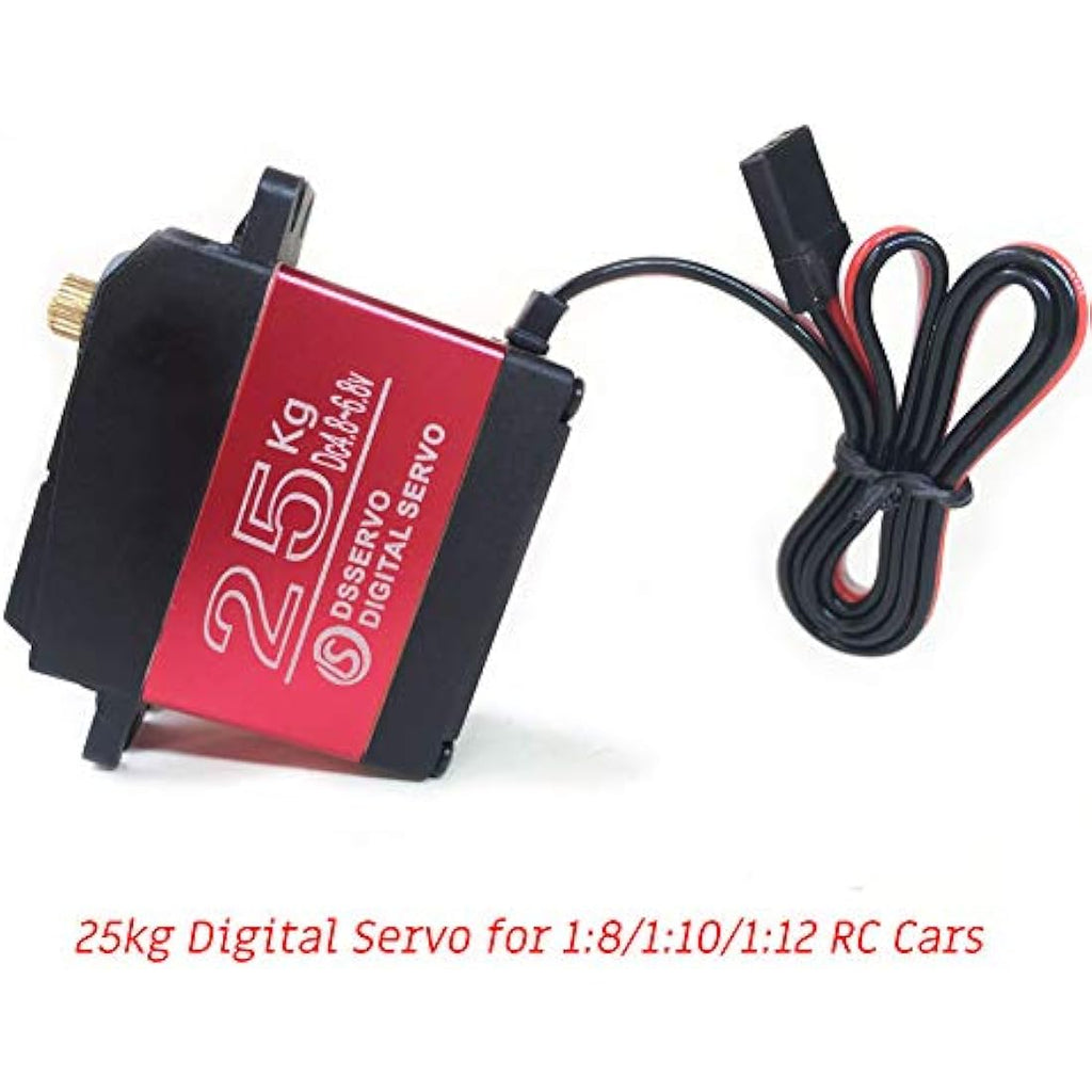 ANNIMOS 25KG Digital Servo | Full Metal Gear Waterproof RC Servo (2 Pack)