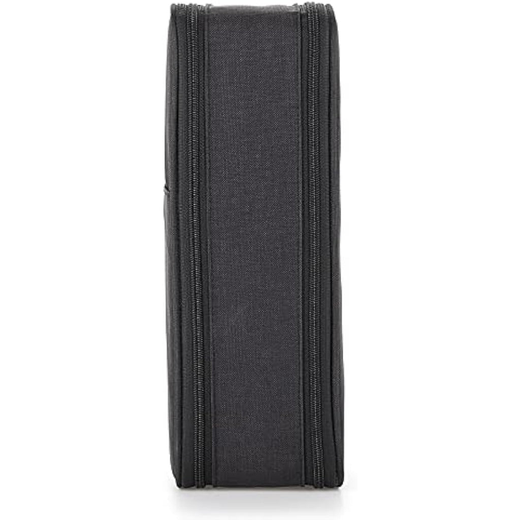 BSTKEY 360 Slots Large Capacity Pencil Case – Black Polyester Organizer