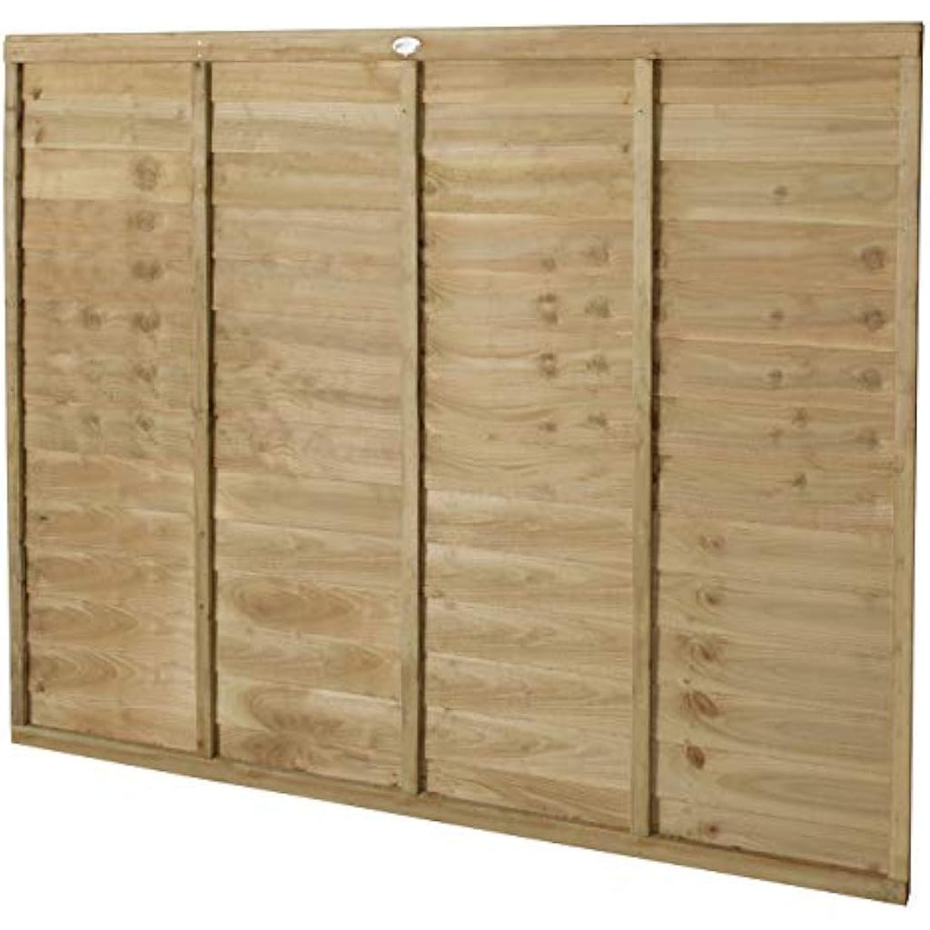 Forest Garden Superlap Fence Panels | Pressure Treated 6x5ft (Pack of 3)
