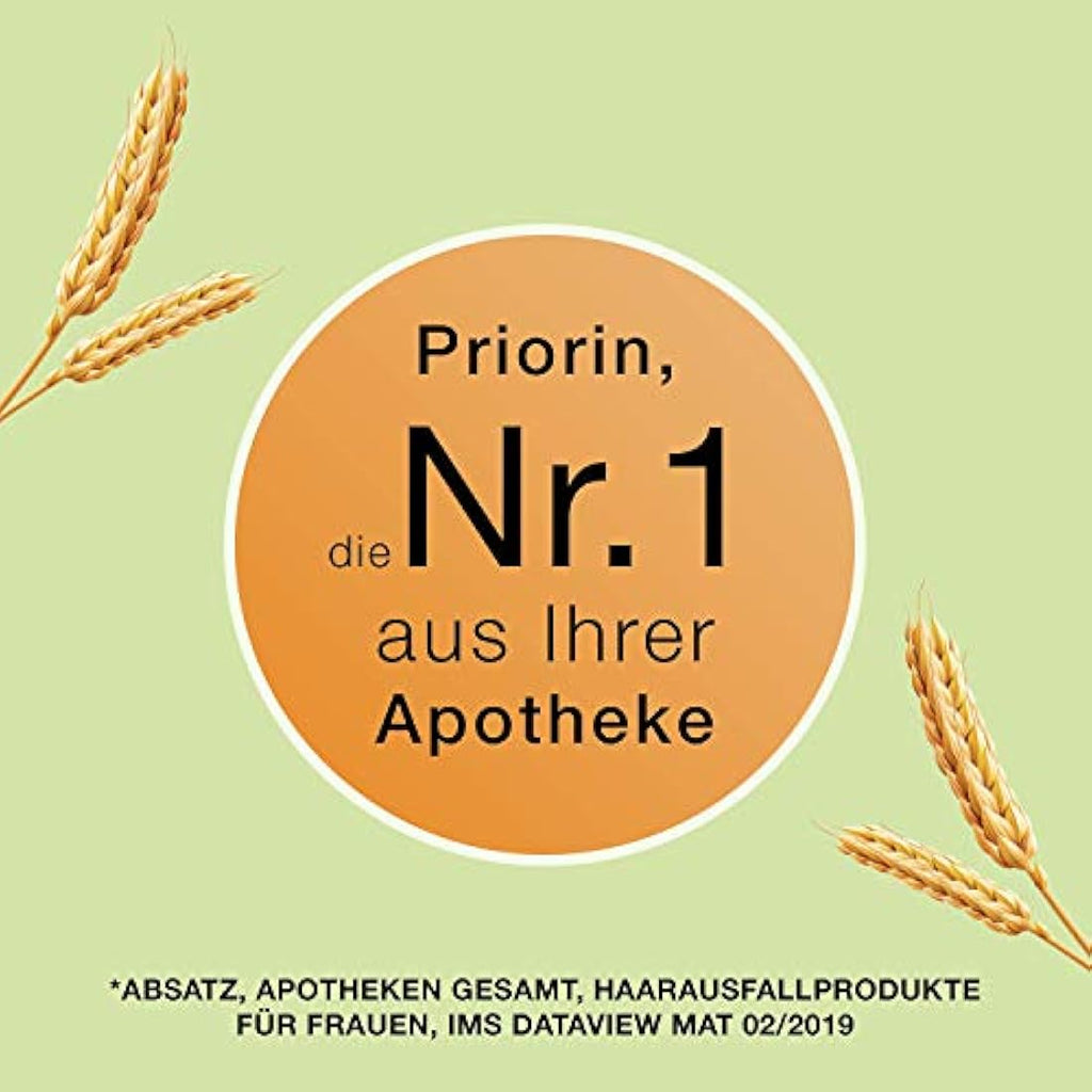Priorin Hair Growth Support Capsules - 120 Count Vitamin Supplement