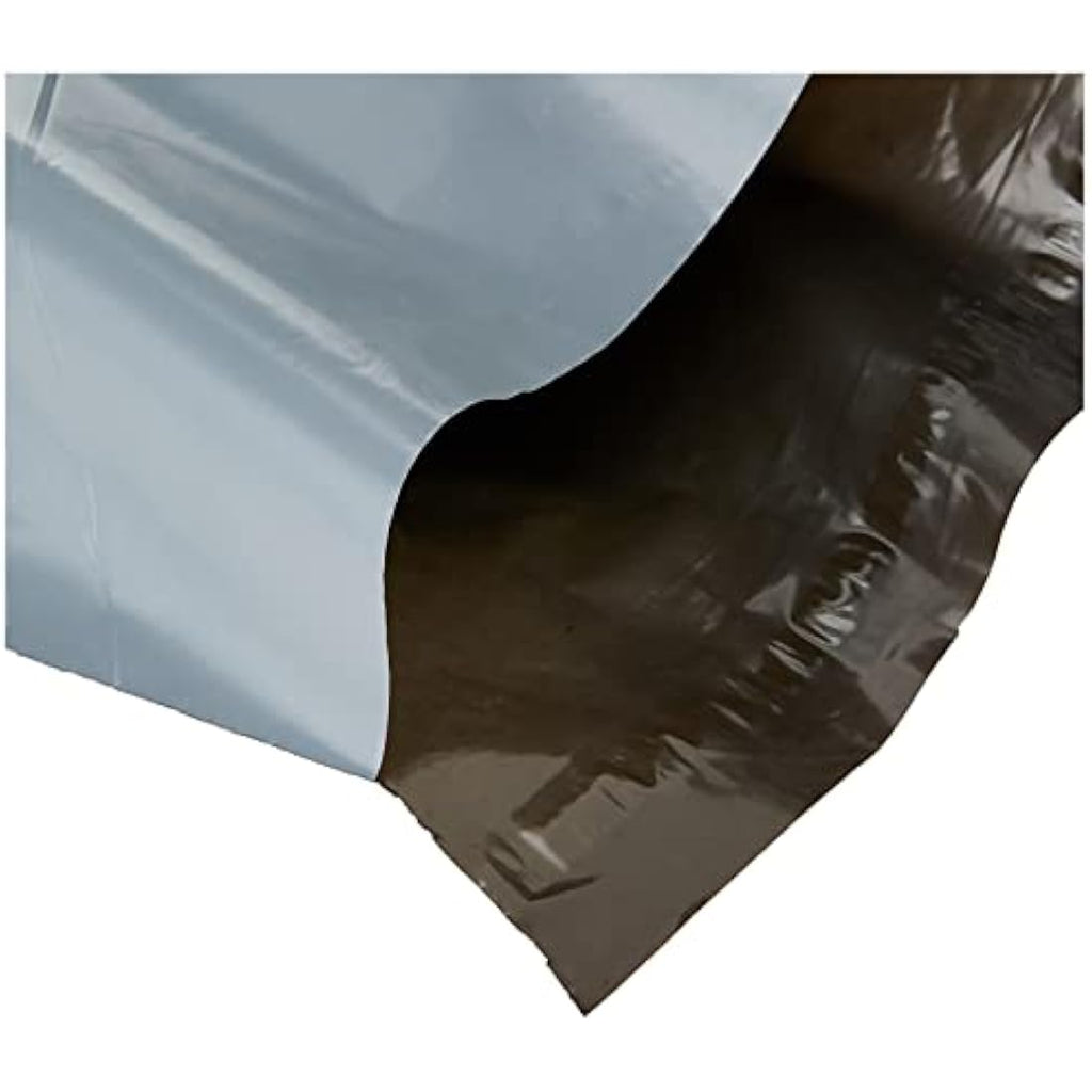 Grey Plastic Mailing Bags | 10x14 Inch Opaque Poly Mailers (200 Pack)