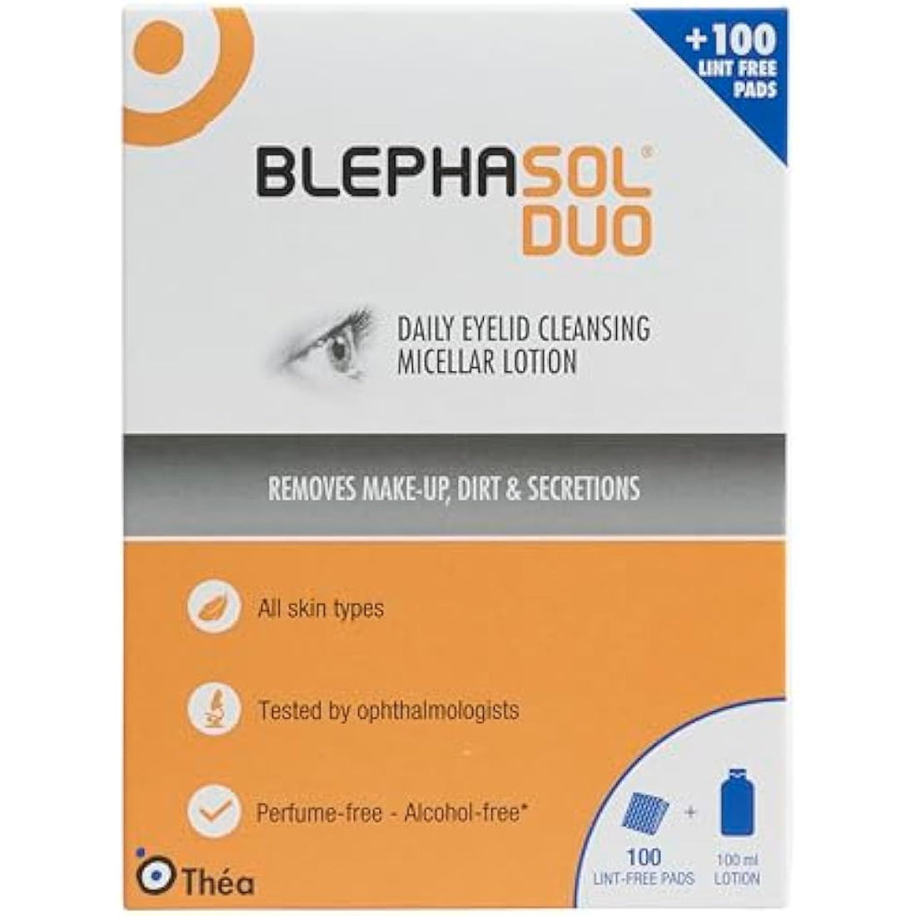 Blephasol Duo 100ml Micellar Eyelid Cleansing Lotion - 3 Pack