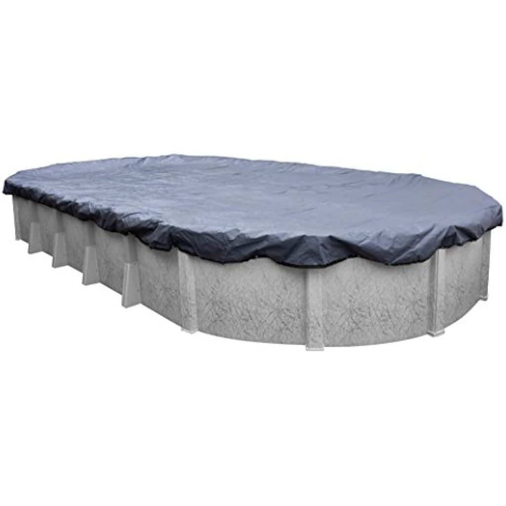 Robelle Premier Winter Pool Cover – 16x25 ft Oval Above Ground Pool
