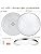 DINGLILIGHTING 45W LED Flush Mount Ceiling Light | 23" Low Profile Silver