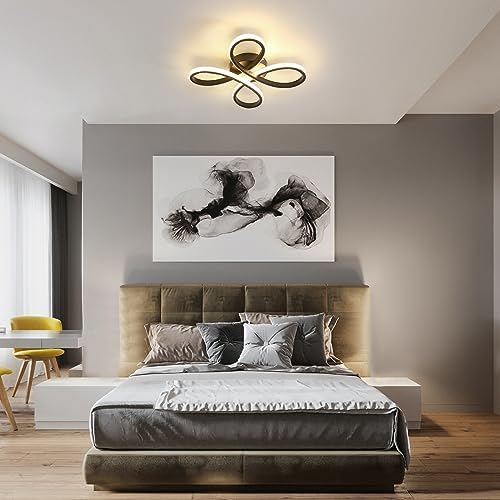 Dorlink Modern Flower LED Ceiling Light | 3-Color Flush Mount Chandelier