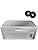 FIREGAS 52cm Integrated Cooker Hood | Built-in Stainless Steel Extractor