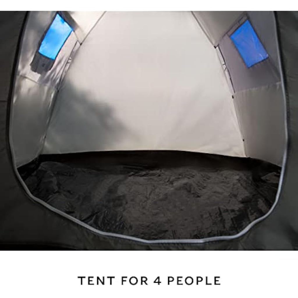 Campela CA0013 Family Tent | 3-4 Person Waterproof Quick Assembly