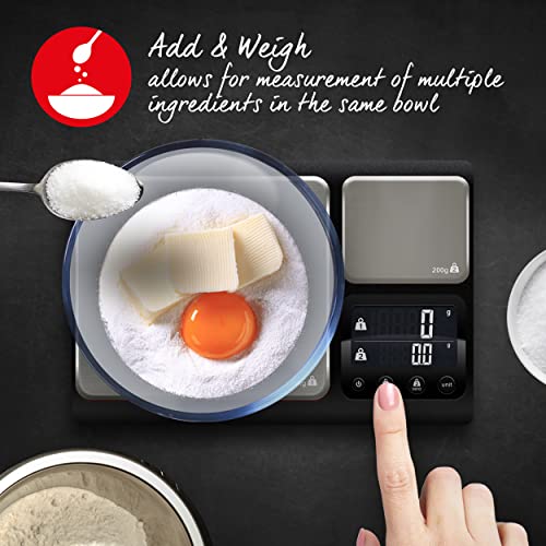 Heston Blumenthal by Salter Dual Platform Digital Kitchen Scale – 10kg
