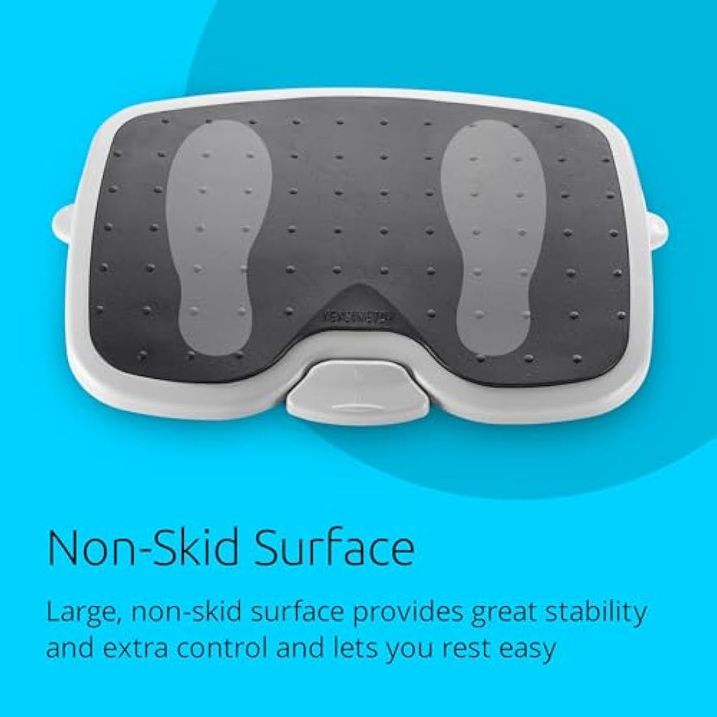 Kensington SoleMate Plus Ergonomic Foot Rest – Adjustable Grey (56146)