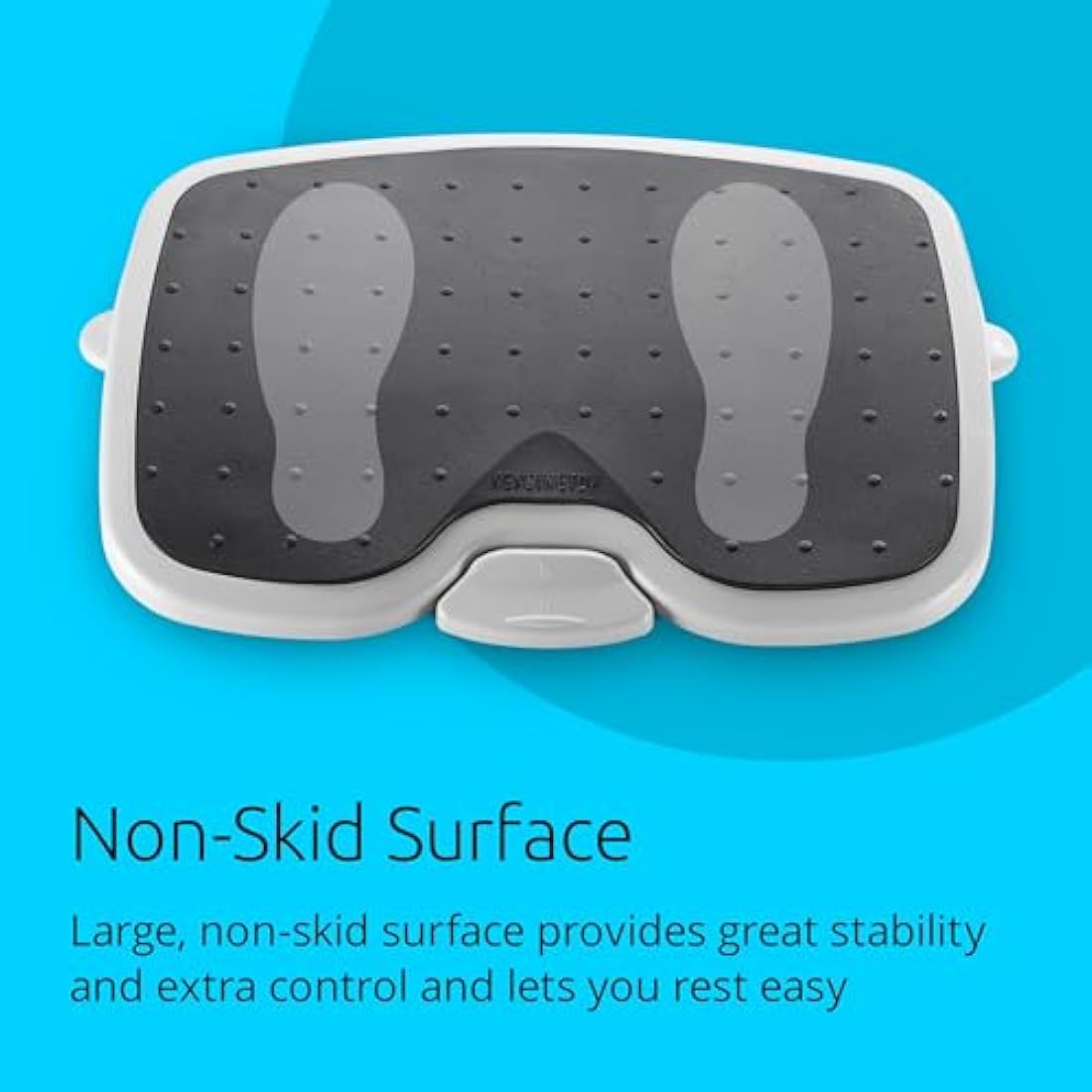 Kensington SoleMate Plus Ergonomic Foot Rest – Adjustable Grey (56146)