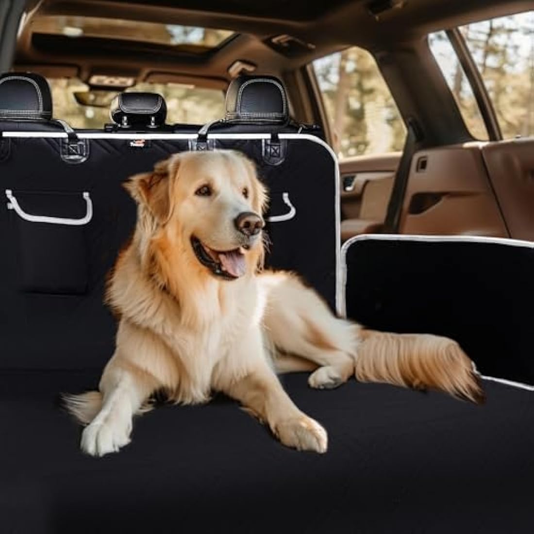 Jolof Store SUV Cargo Liner for Dogs – Waterproof Pet Trunk Cover, Black